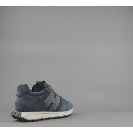 Hogan _ _ Sneakers Uomo H601 Camoscio Avion Chiaro H Camoscio Prezzo 460,00