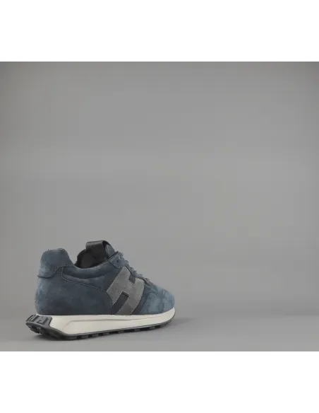 Hogan Sneakers Uomo H601 Camoscio Avion Chiaro H Camoscio Prezzo 460,00