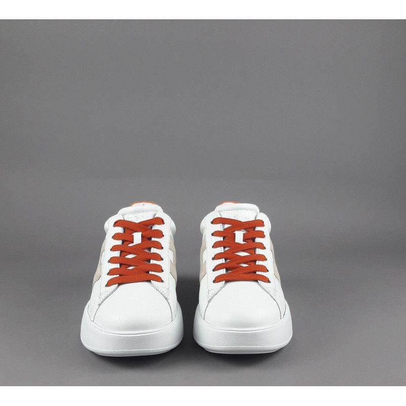 Hogan Rebel Donna H564 Pelle Nappa Bianco H Imbottita Prezzo 390,00