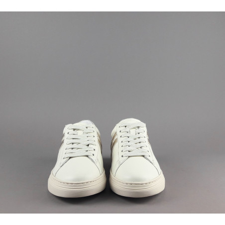 Hogan Sneakers H365 Donna Pelle Nappa Avorio H Canaletto Prezzo 320,00