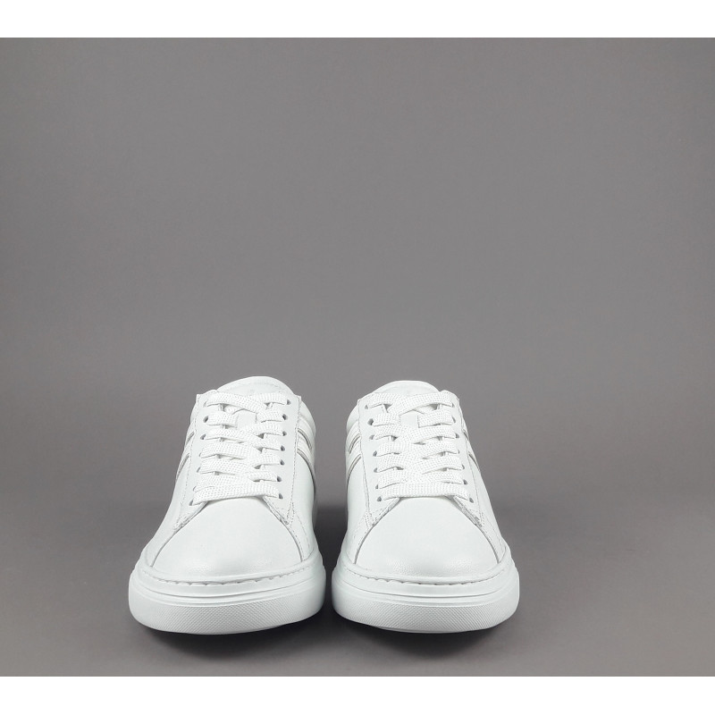Hogan Sneakers H365 Donna Pelle Nappa Bianco H Canaletto Prezzo 320,00