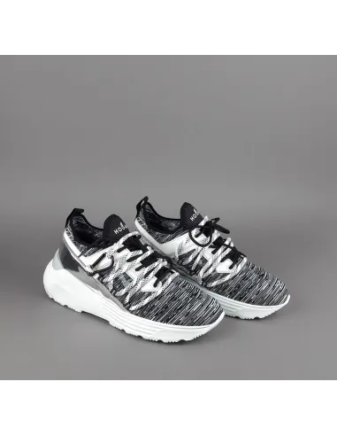 Hogan Active One Uomo Maglia Tecnica Elasticizzata Bianco Nero H Termoformata Prezzo 490,00