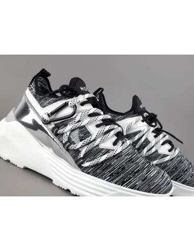 Hogan Active One Uomo Maglia Tecnica Elasticizzata Bianco Nero H Termoformata Prezzo 490,00