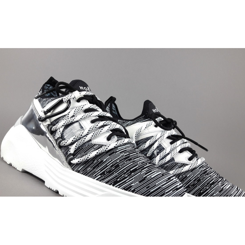 Hogan Active One Uomo Maglia Tecnica Elasticizzata Bianco Nero H Termoformata Prezzo 490,00