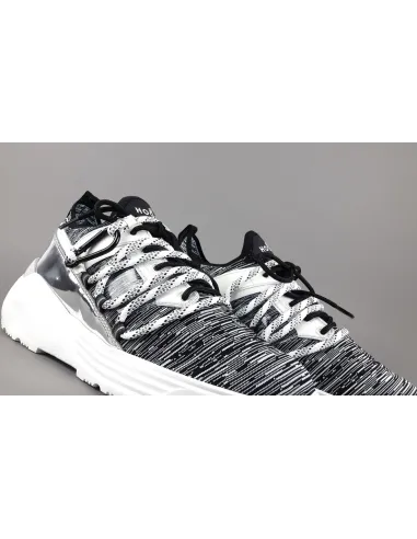 Hogan Active One Uomo Maglia Tecnica Elasticizzata Bianco Nero H Termoformata Prezzo 490,00