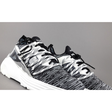 Hogan Active One Uomo Maglia Tecnica Elasticizzata Bianco Nero H Termoformata Prezzo 490,00