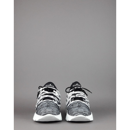 Hogan Active One Uomo Maglia Tecnica Elasticizzata Bianco Nero H Termoformata Prezzo 490,00