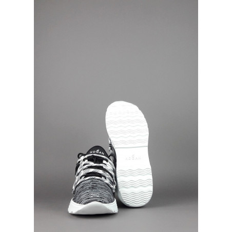 Hogan Active One Uomo Maglia Tecnica Elasticizzata Bianco Nero H Termoformata Prezzo 490,00