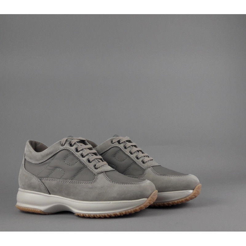 Hogan _ _ Interactive Uomo Nabuk Tela Talpa H Imbottita Prezzo 390,00