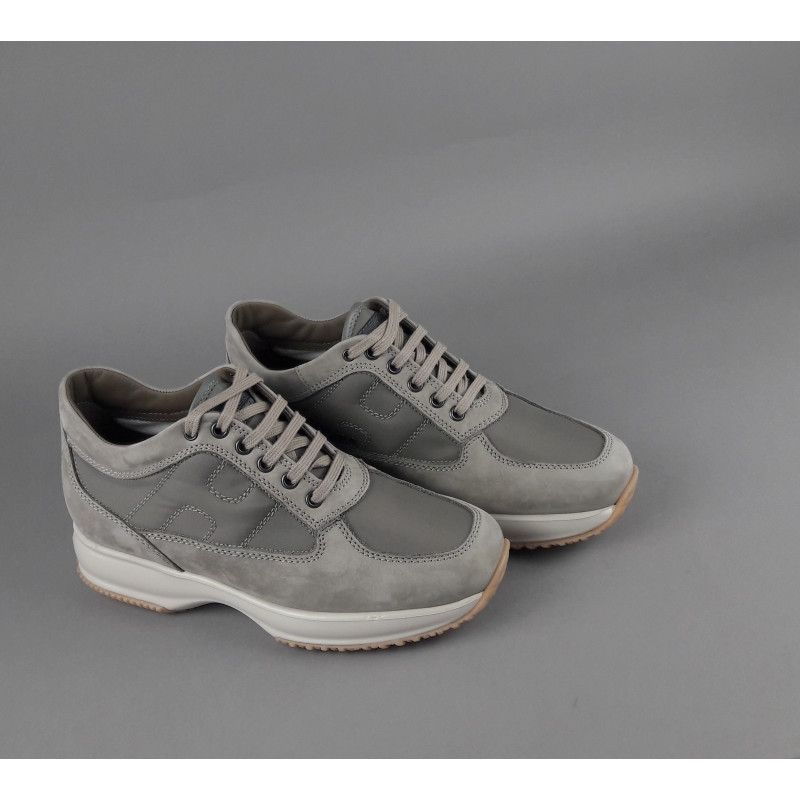 Hogan _ _ Interactive Uomo Nabuk Tela Talpa H Imbottita Prezzo 390,00