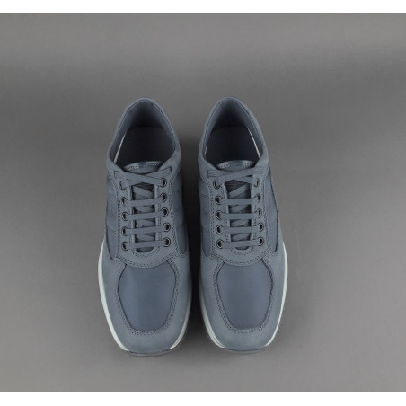 Hogan _ _ Interactive Uomo Nabuk Tela Avion Chiaro H Imbottita Prezzo 390,00