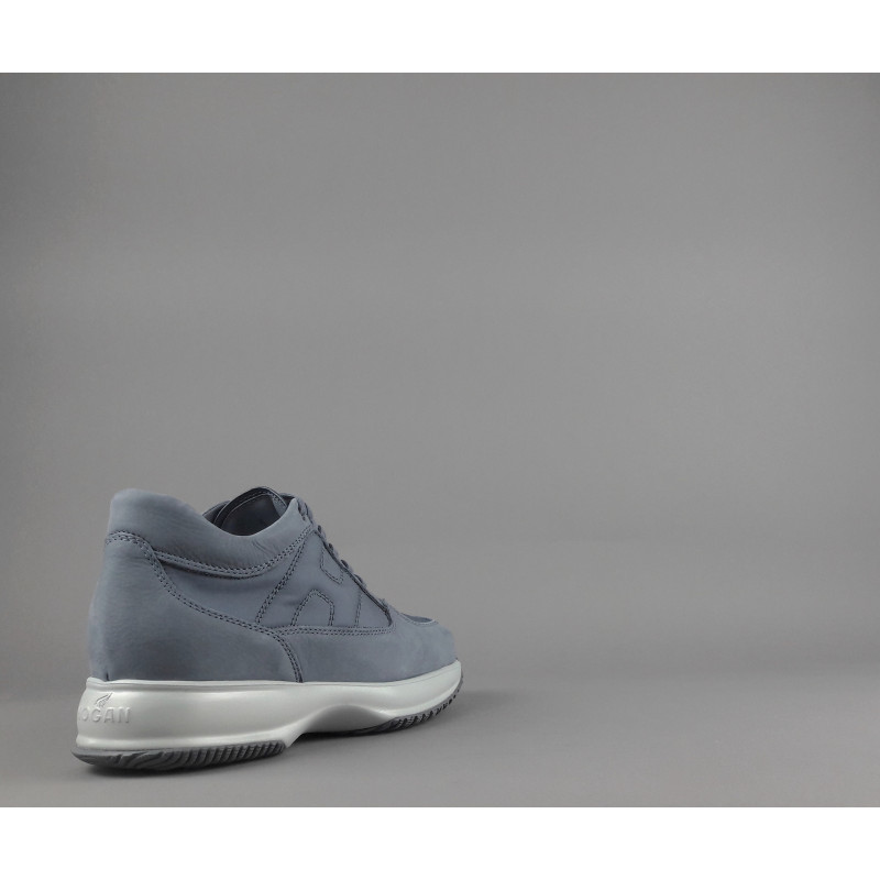 Hogan _ _ Interactive Uomo Nabuk Tela Avion Chiaro H Imbottita Prezzo 390,00