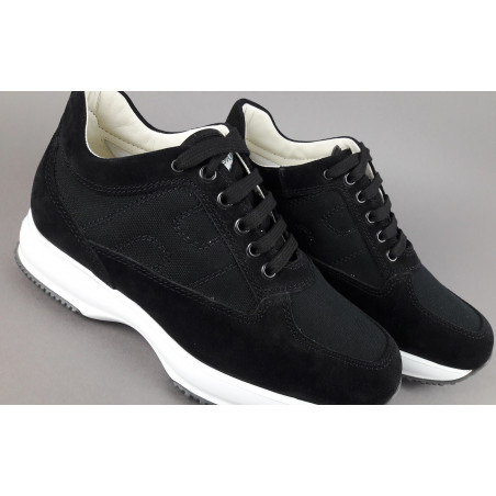 Hogan Interactive Uomo Camoscio Tela Nero Prezzo 290,00