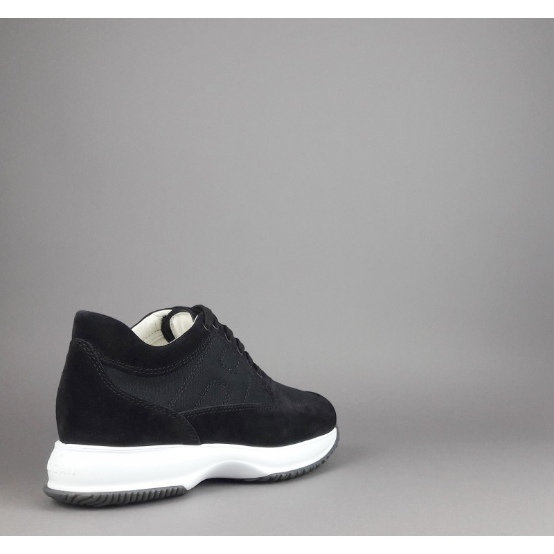 Hogan Interactive Uomo Camoscio Tela Nero Prezzo 290,00