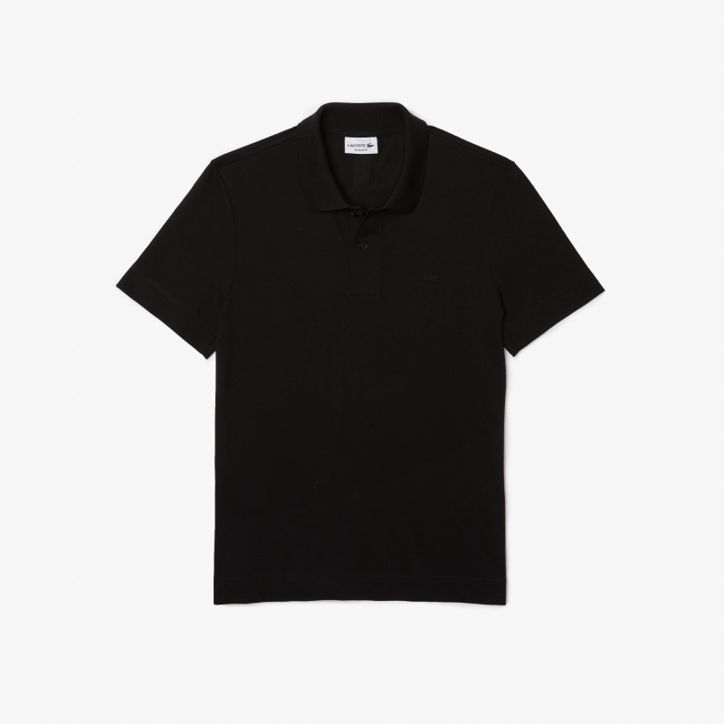Lacoste _ _ Polo Uomo Movement Regular Stretch Nero Prezzo 120,00