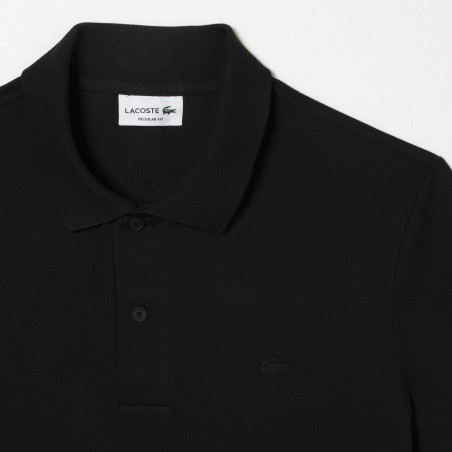 Lacoste _ _ Polo Uomo Movement Regular Stretch Nero Prezzo 120,00