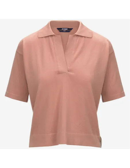 K-Way _ _ Marlhes Polo Donna Rosa Polvere Prezzo 130,00