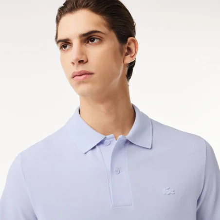 Lacoste Polo Uomo Movement Regular Stretch Glicine Prezzo 120,00