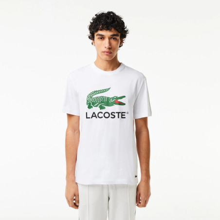 Lacoste _ _ T-Shirt Cotone Pima Bianco Prezzo 70,00
