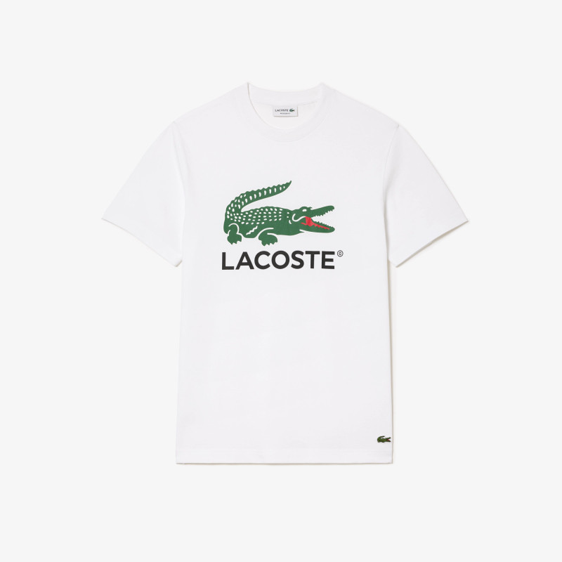 Lacoste _ _ T-Shirt Cotone Pima Bianco Prezzo 70,00