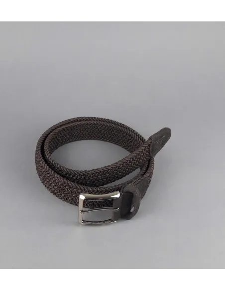 Anderson's Cintura Uomo Tessuto Elastico Marrone Scuro Prezzo 95,00