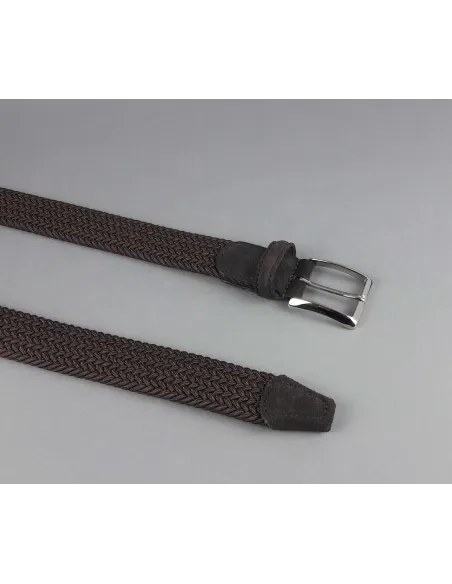 Anderson's Cintura Uomo Tessuto Elastico Marrone Scuro Prezzo 95,00