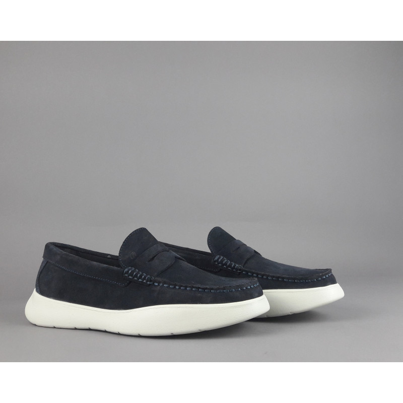 Frau Mocassino Uomo Camoscio Blu Scuro Prezzo 135,00