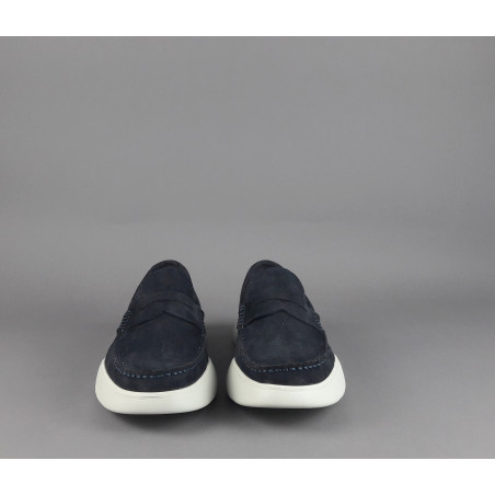 Frau Mocassino Uomo Camoscio Blu Scuro Prezzo 135,00