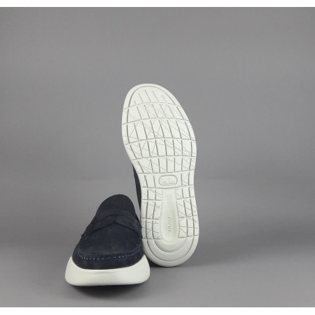 Frau Mocassino Uomo Camoscio Blu Scuro Prezzo 135,00