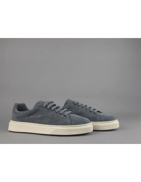 Frau Sneakers Uomo Camoscio Blu Prezzo 155,00
