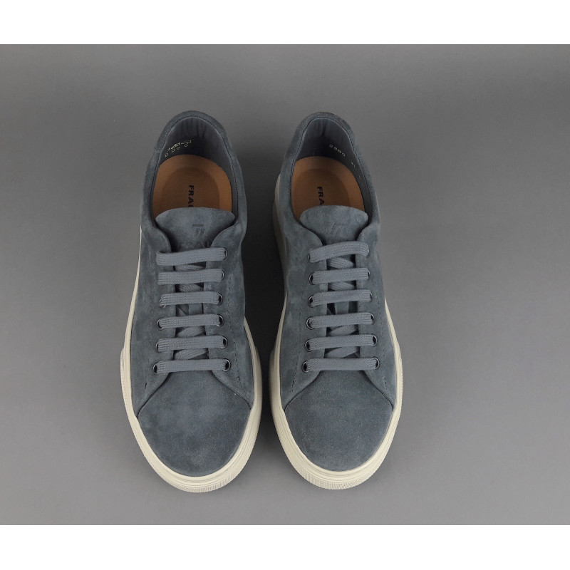 Frau _ _ Sneakers Uomo Camoscio Blu Prezzo 155,00