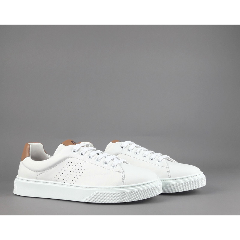 Frau _ _ Sneakers Uomo Pelle Bianco Prezzo 159,00