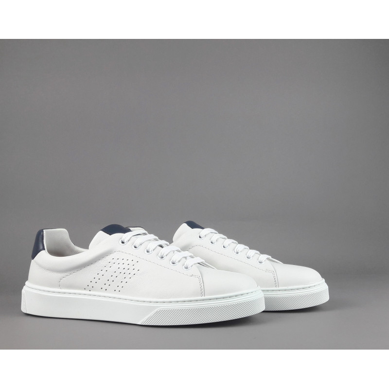 Frau Sneakers Uomo Pelle Bianco Prezzo 159,00