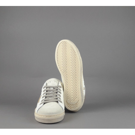 Ama Brand Sneakers Donna Snk Pelle Bianco Prezzo 198,00