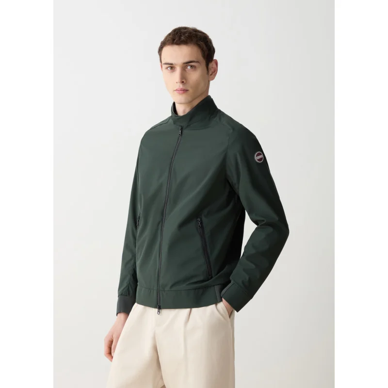 Colmar _ _ Giubbino Uomo Softshell Stretch Verde Militare Prezzo 195,00