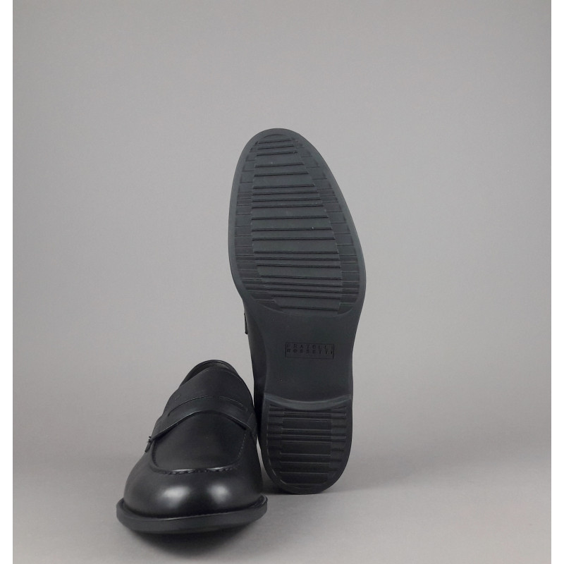 Fratelli Rossetti _ _ Mocassino Uomo Pelle Nero Prezzo 360,00