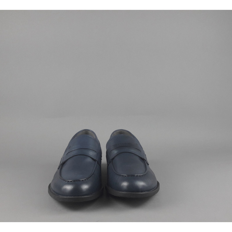 Fratelli Rossetti _ _ Mocassino Uomo Pelle Blu Scuro Prezzo 360,00