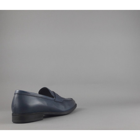 Fratelli Rossetti _ _ Mocassino Uomo Pelle Blu Scuro Prezzo 360,00