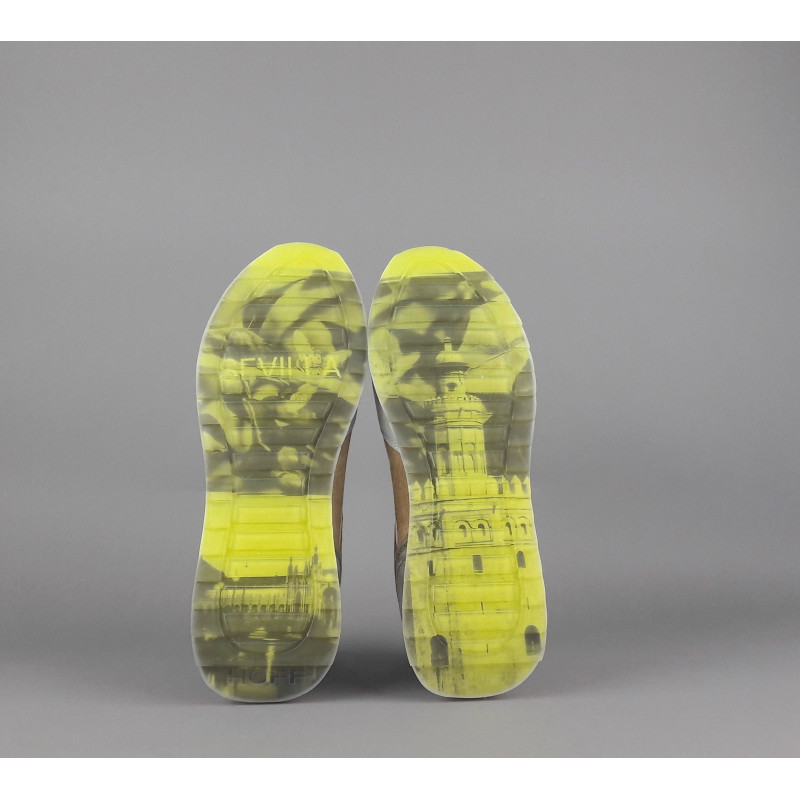 Hoff _ _ Sneakers Uomo City Sevilla Camoscio Tela Prezzo 110,00