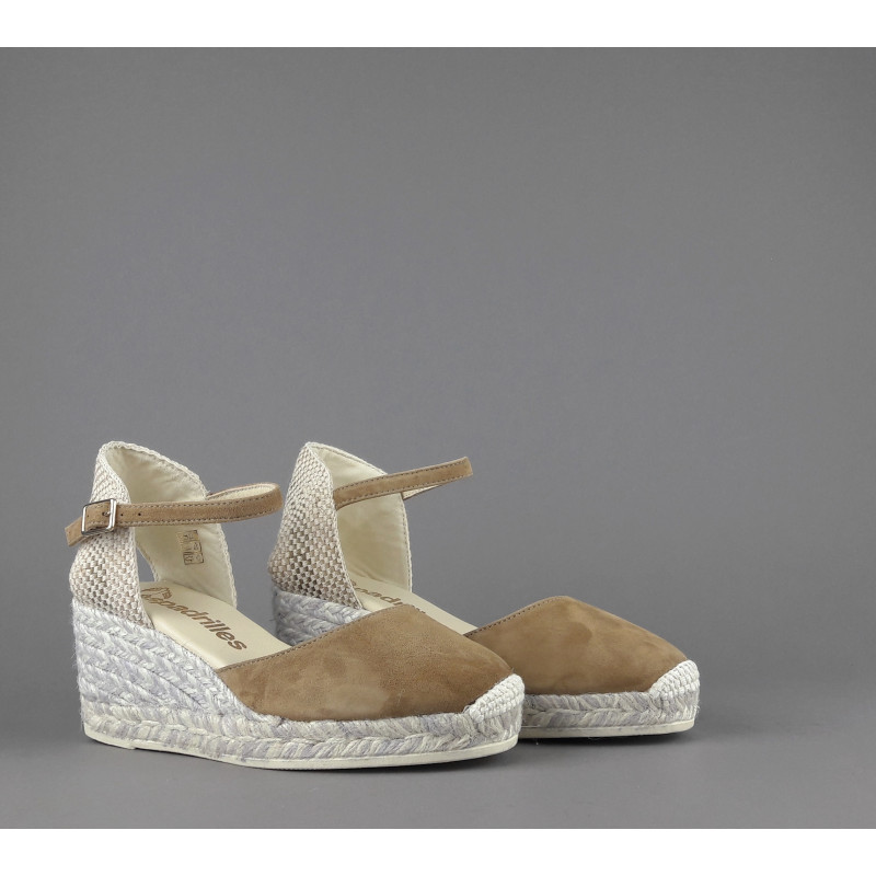 Espadrilles _ _ Sandalo Robi Ante Camoscio Prezzo 110,00