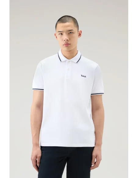 Woolrich _ _ Polo Uomo Monterey Cotone Stretch Prezzo 100,00