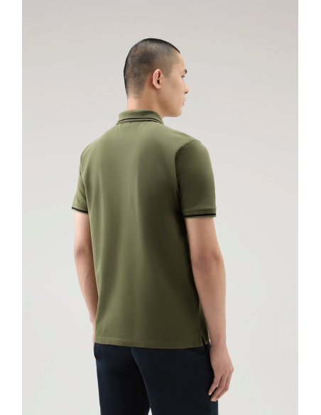 Woolrich _ _ Polo Uomo Monterey Cotone Stretch Prezzo 100,00