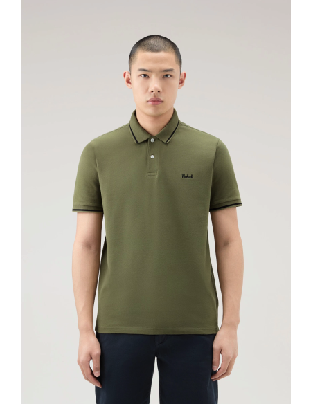 Woolrich _ _ Polo Uomo Monterey Cotone Stretch Prezzo 100,00