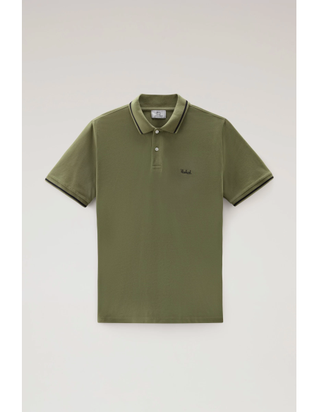 Woolrich _ _ Polo Uomo Monterey Cotone Stretch Prezzo 100,00