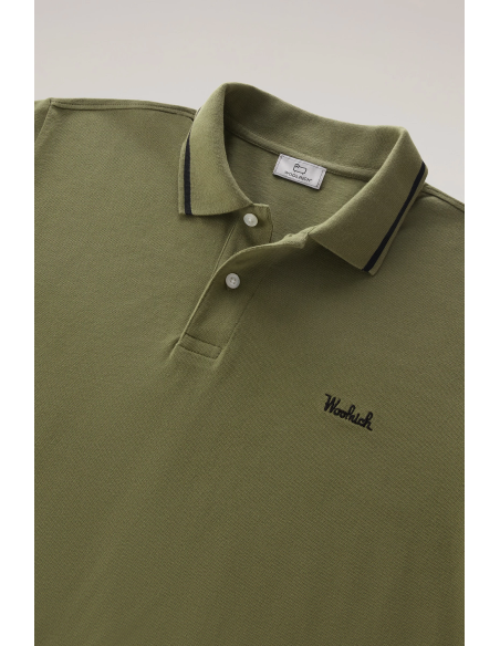 Woolrich _ _ Polo Uomo Monterey Cotone Stretch Prezzo 100,00