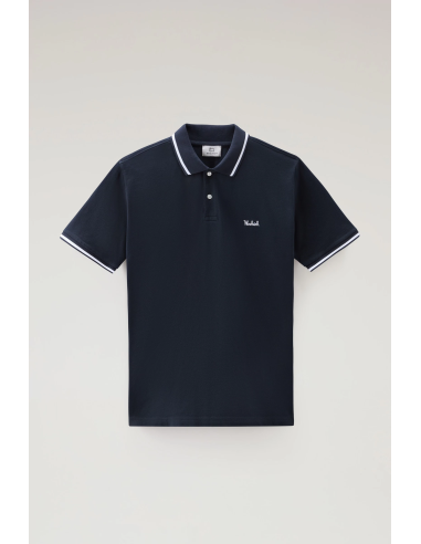 Woolrich _ _ Polo Uomo Monterey Cotone Stretch Prezzo 100,00