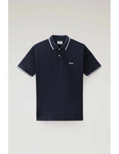Woolrich _ _ Polo Uomo Monterey Cotone Stretch Prezzo 100,00