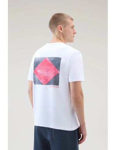 Woolrich _ _ T-Shirt Cotone Con Taschino Prezzo 85,00