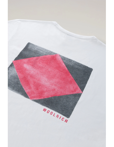 Woolrich _ _ T-Shirt Cotone Con Taschino Prezzo 85,00