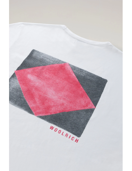 Woolrich _ _ T-Shirt Cotone Con Taschino Prezzo 85,00